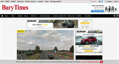 Desktop Screenshot of burytimes.co.uk